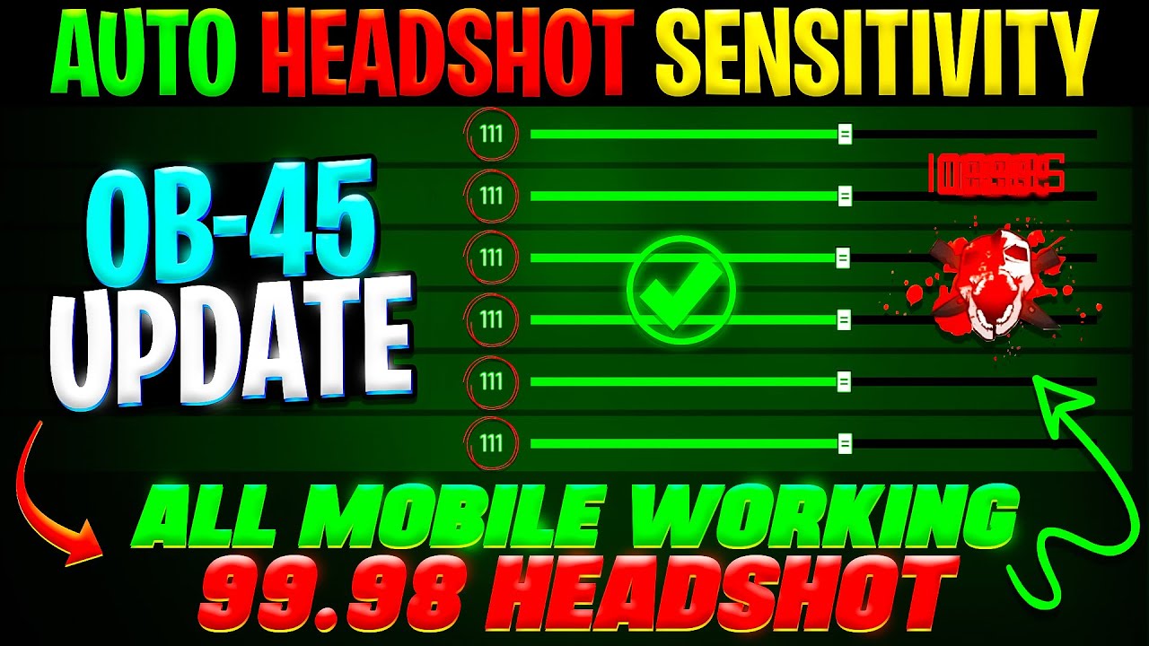 Free Fire Best Headshot Setting : इस तरह बढ़िया सेंसिटिविटी सेटिंग आप सभी फ्री फायर खिलाड़ियों को कहीं पर नहीं मिलेगा एक बार इस्तेमाल करके देखो।