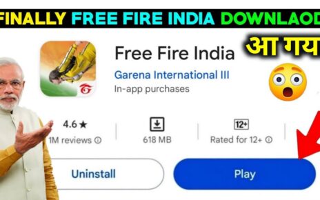 Free Fire India Installed Date Confirm : आ गया फ्री फायर के दीवानों के लिए खुशखबरी भारत में लग गया सरवर इस दिन आएगा फ्री फायर इंडिया