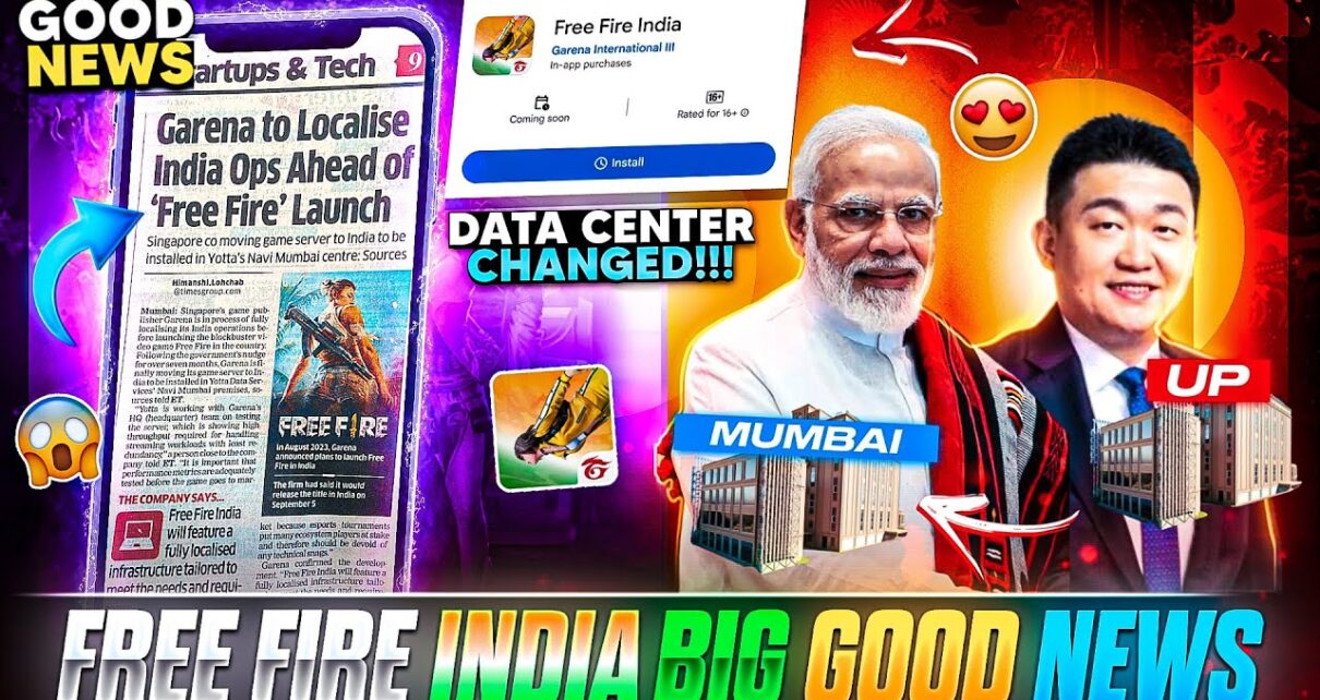 Free Fire India Launch Date Confirm: लो आ गया फ्री फायर इंडिया Indian Server पर देखें लांच होने की नई डेट व अपडेट