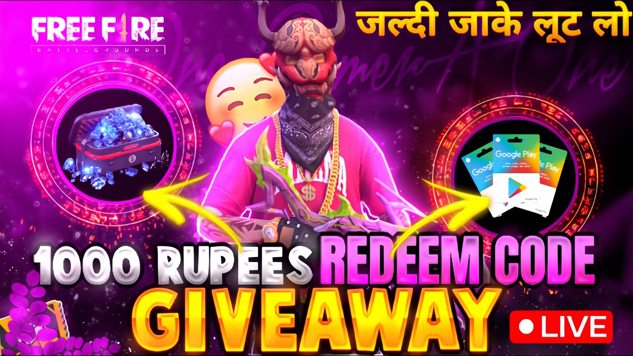 Free Fire Max Today Redeem Code Apply Now:आ गया आज का गरेना फ्री फायर मैक्स रिडीम कोड मुफ्त में पाए डायमंड और बहुत कुछ जीते जल्दी से करें क्लेम