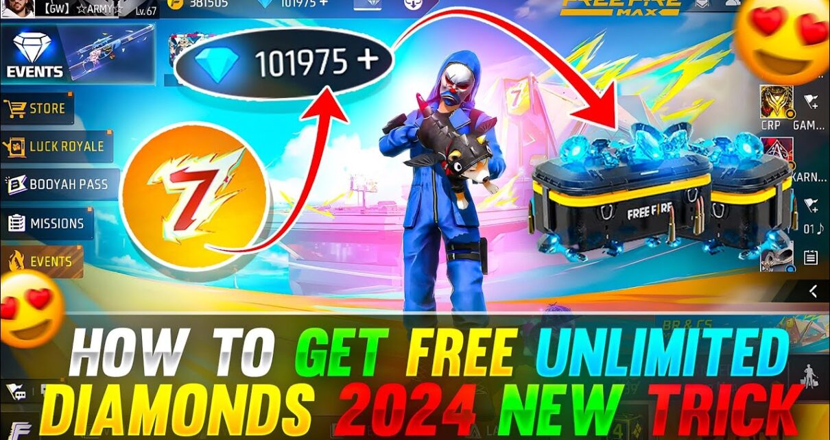 Free Fire New Diamond Ninja Trick: इस तरीके के जरिए प्राप्त करें हजारों डायमंड,ढेर सारे बंडल और स्किन