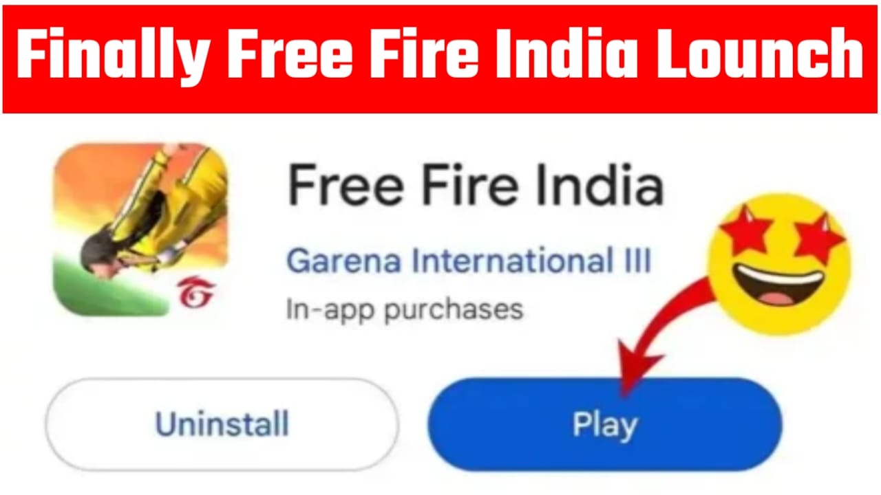 Finally Free Fire India Launch Date Confirm : फ्री फायर इंडिया लॉन्च होने की आई तारीख, सिर्फ ये खिलाड़ी करेंगे इंस्टॉल