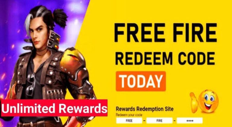 Garena Free Fire New Redeem Code List: यहां से पाए आज का न्यू फ्री फायर रिडीम कोड 100% काम करेगी।