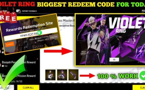 Free Fire Max Today Redeem Code 27 September 2024: आज के एकदम से पक्के रिडीम कोड पाए डायमंड समेत