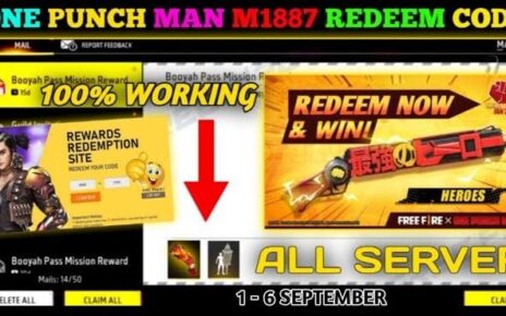 Free Fire Redeem Code Active Now 2 September 2024: लूट लो सितंबर महीने में फ्री फायर रिडीम कोड जल्दी से करे क्लेम