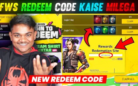 Today Free Fire Max Redeem Code : छठ पूजा के अवसर पर आज का रिडीम कोड पाए बिल्कुल फ्री में